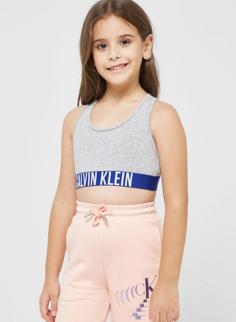 Calvin Klein Jeans Youth Mini Logo Band Top