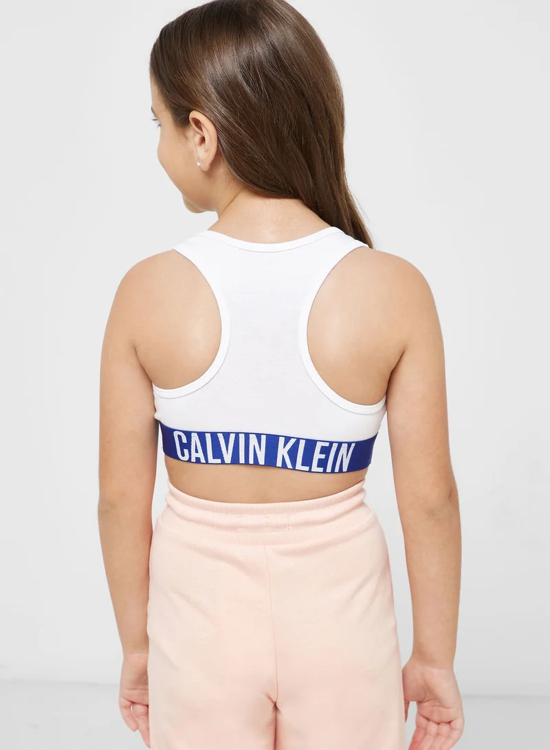 Calvin Klein Jeans Youth Mini Logo Band Top