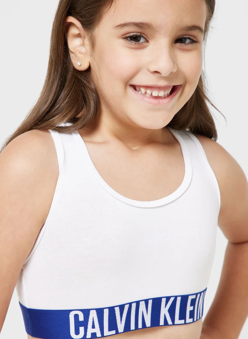 Calvin Klein Jeans Youth Mini Logo Band Top