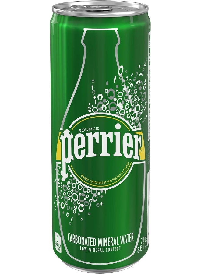 Perrier Perrier Sparkling Water Slim Can - 30 x 250 ml, 7500.0 millilitre - Image 3