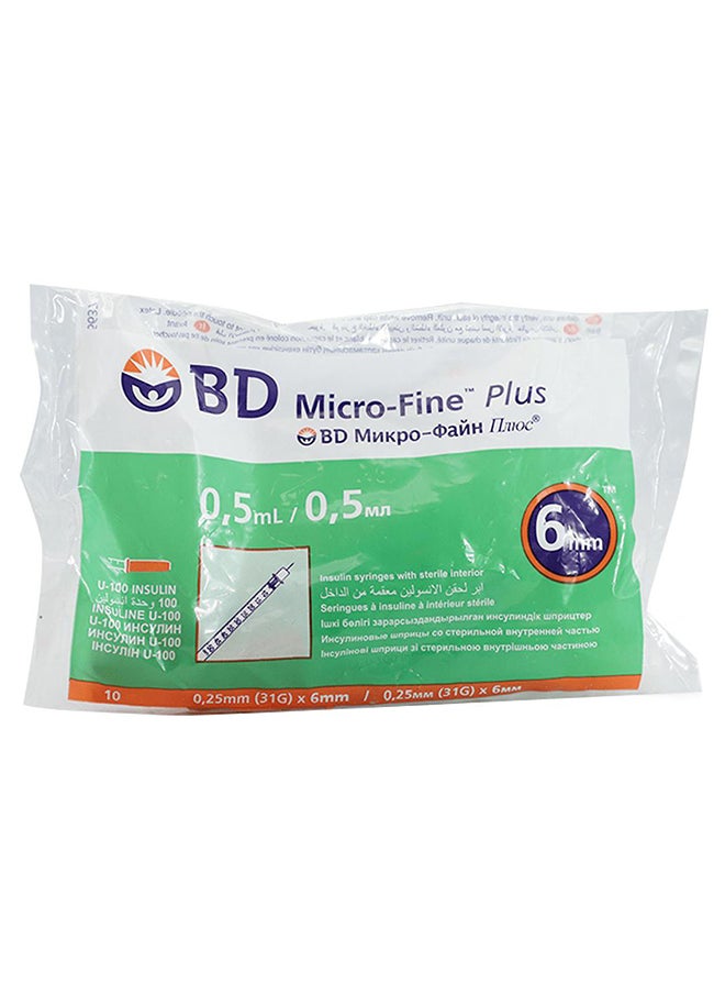 BD Bd Microfine 0.5Ml 31G Insu Syring 