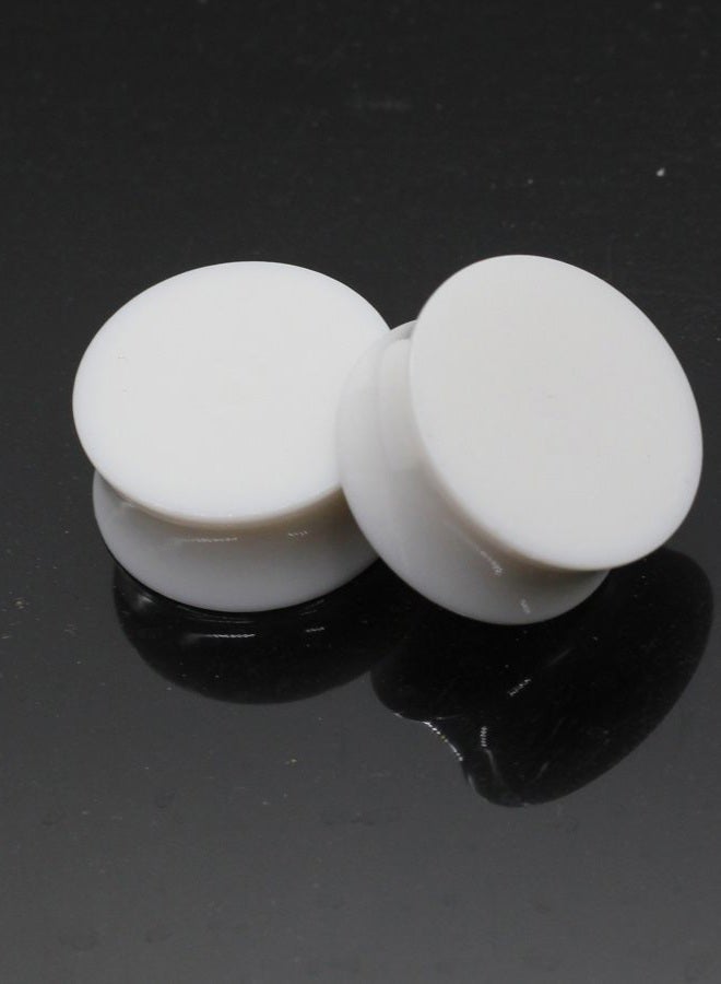 B BodyPJ Sparkles 3Pair-Mix Color Acrylic Ear Plug Expanders UV Ear Gauges Piercing Jewelry, Acrylic - Image 2