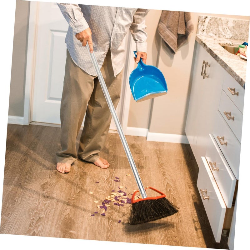 Steel Broom Handle Pole 19mm Diameter Metal Replacement Sweeping Broomstick Rod for Floor Cleaning with Sturdy Steel Construction Suitable for Home and Commercial Use Random Color - Image 5