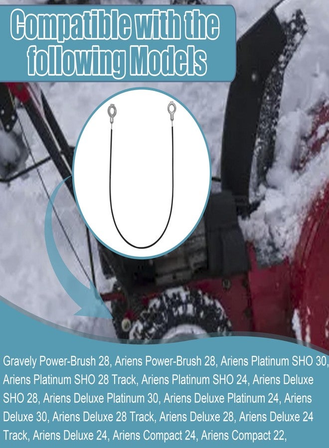 AOTWD 06900505 Traction Cable Fits Ariens Lower Deluxe Platinum 24 28 30 Track SNO-Thro Snow Blowers - Image 4