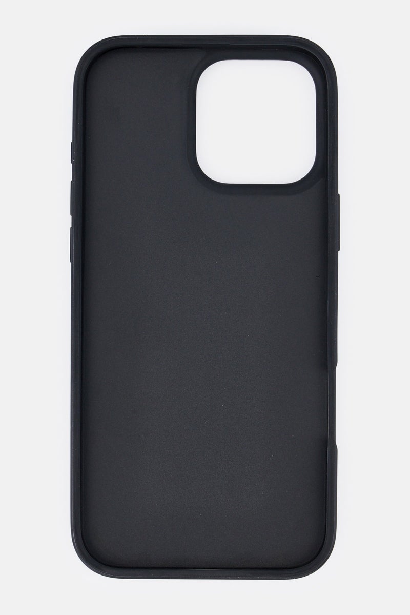 LEVELO iPhone 16 Pro Max Mprphix Case With Cardholder And Stand, Dark Blue - Image 3