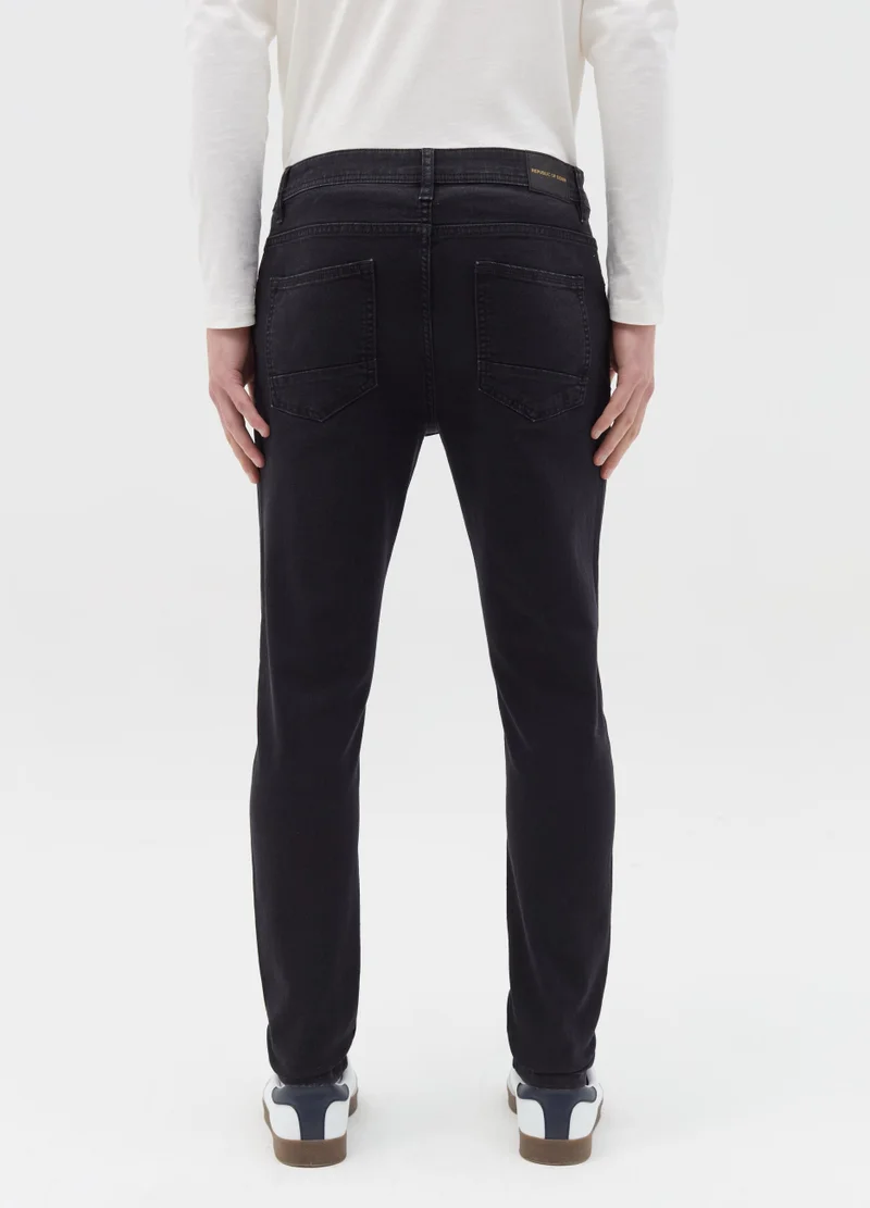 Ovs Super-Skinny-Fit Jeans With Fading