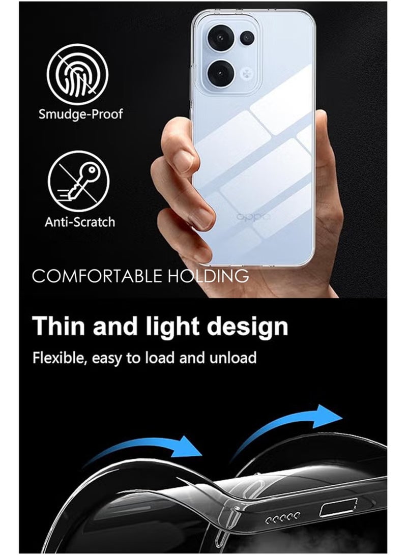 Waldic Oppo Reno 13 5G Premium Case | Premium Silicone  Case Cover Designed for Oppo Reno 13 5G | Oppo Reno 13 5G Case Camera and Drop Protection Thin Protective Back Cover Case for Oppo Reno 13 5G - Black  - Image 4