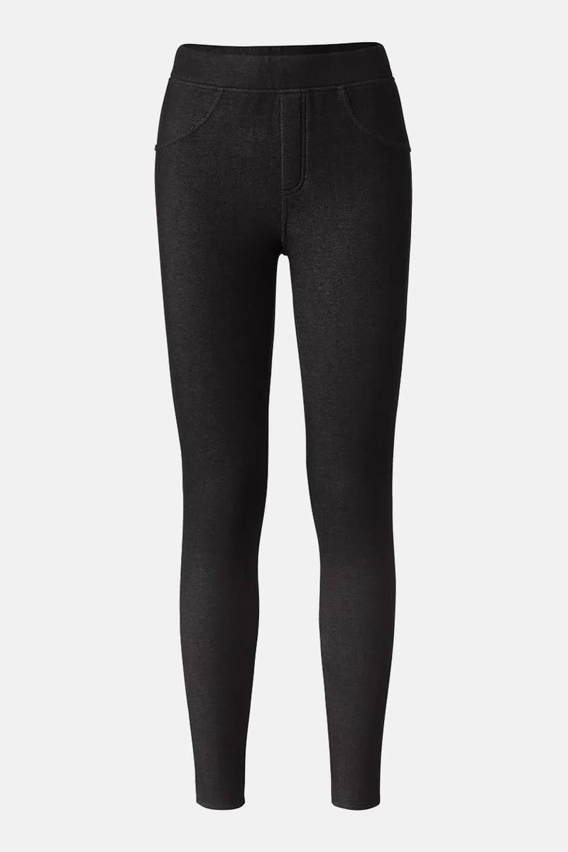 Tchibo ليجنز منقوشة للنساء، أسود - Image 2