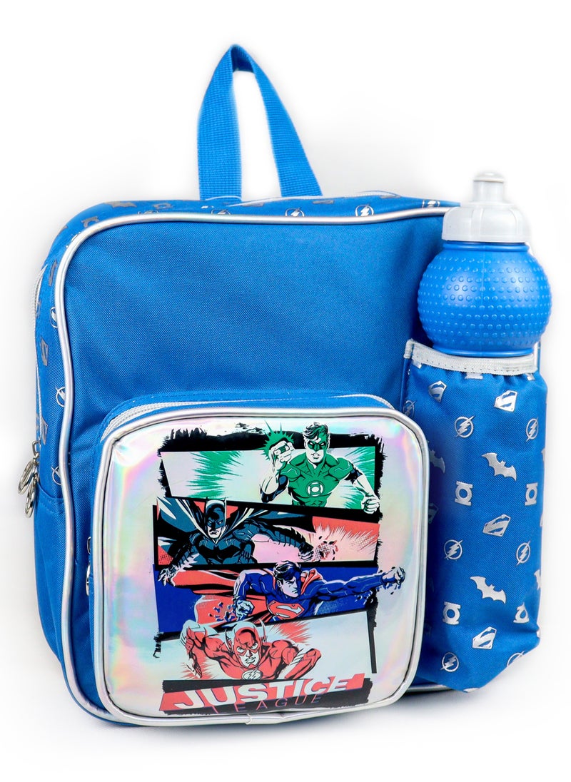 DC Comics Justice League 3 in 1 Backpack Set for Toddler Preschool Kindergarten Kids  - Image 2