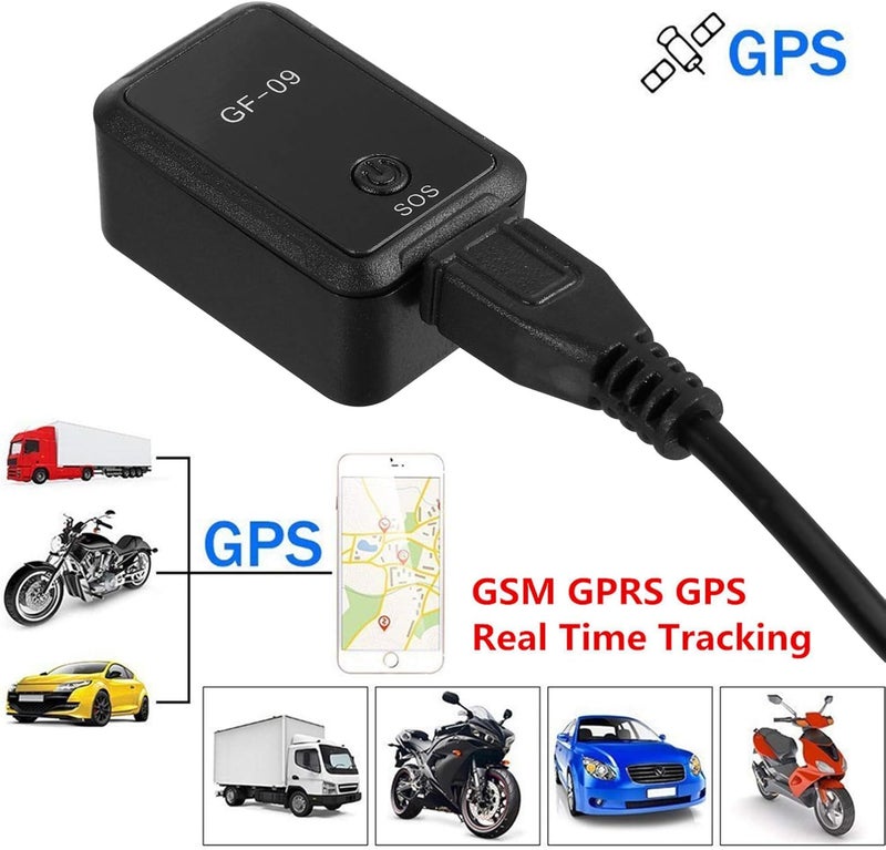 راحة جهاز تحديد المواقع GPS مع مراقبة صوتية مباشرة، جهاز استشعار إنذار لاسلكي، جهاز تحديد مواقع فوري للطوارئ للهواتف الذكية، تتبع السيارات والدراجات. - Image 5