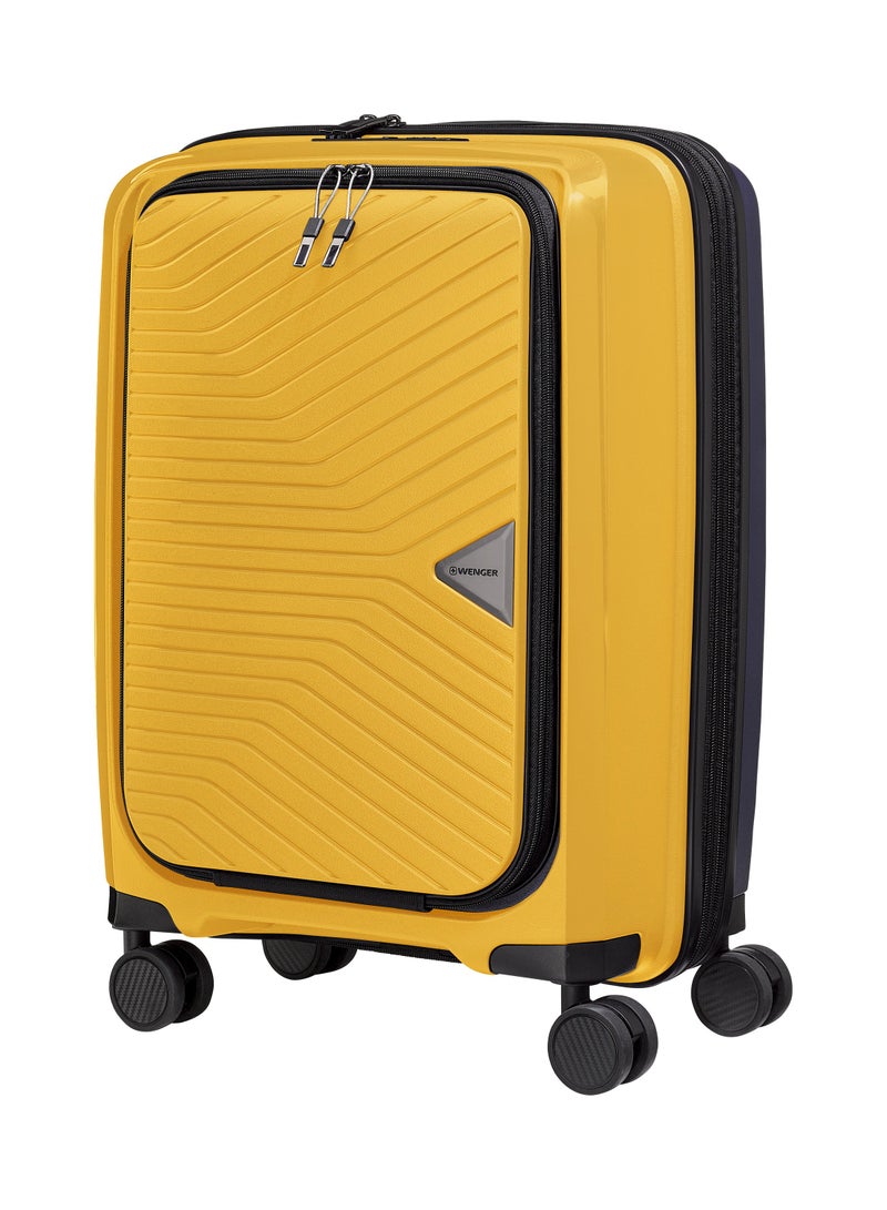 Wenger UltraLite Hardside Carry-On Expandable 55cm Cabin Luggage Trolley Yellow - Image 5