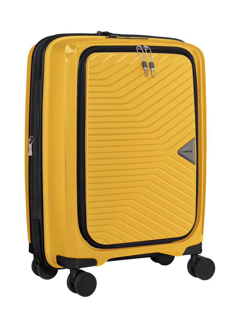 Wenger UltraLite Hardside Carry-On Expandable 55cm Cabin Luggage Trolley Yellow - Image 4