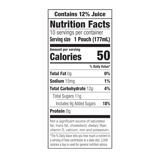 Capri-Sun Capri Sun Flavored with Other Natural Flavor Juice Drink Blend 10 Pouches for School Lunches and OntheGo Hydration Strawberry Kiwi All Natural Ingredients 6 fl oz - Image 5