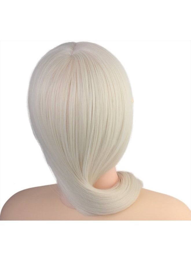 Perfehair - 24" Cosmetology Makeup Face Painting Mannequin Manikin Heads with Hair,Salon Styling Practice Braiding Doll Head- Synthetic Hair -Blonde Color - Image 1