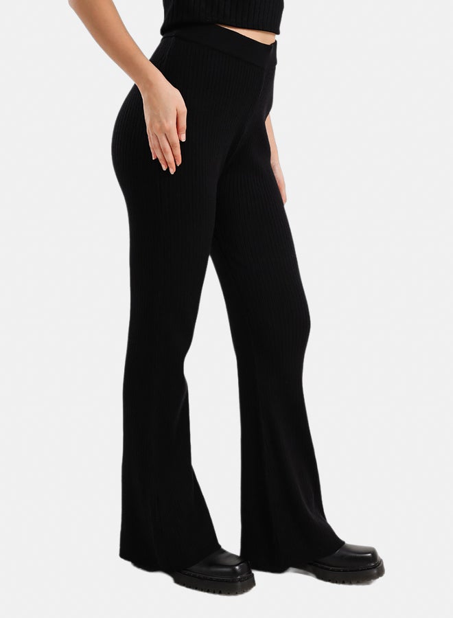 Carina Ribbed Flared Pants - Image 2