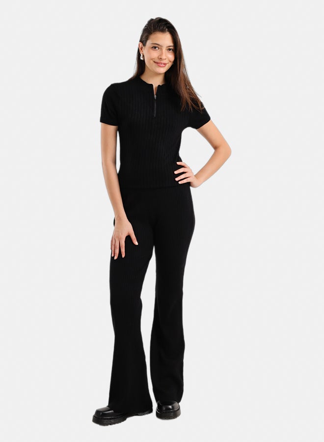 Carina Ribbed Flared Pants - Image 5