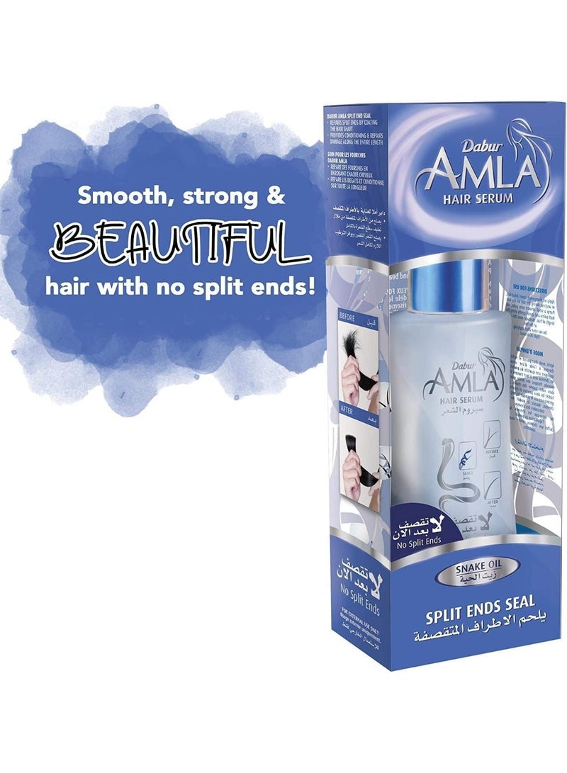 دابر سيروم دابر أملا بزيت الحية للشعر | نظام فيتا سيل لإغلاق أطراف الشعر المتقصفة وحمايته من الحرارة، يمنح الشعر لمعانًا وتصفيفًا مثاليًا - ٥٠ مل - Image 2