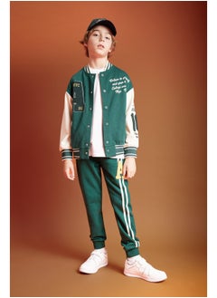DeFacto Boy Oversize Fit Crew Neck Long Sleeve Knitted Cardigan  - Image 2
