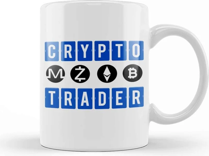 Baskı Dükkanı Print Shop Blockchain Crypto Trader Bitcoin Hodl Btc Mug Porcelain