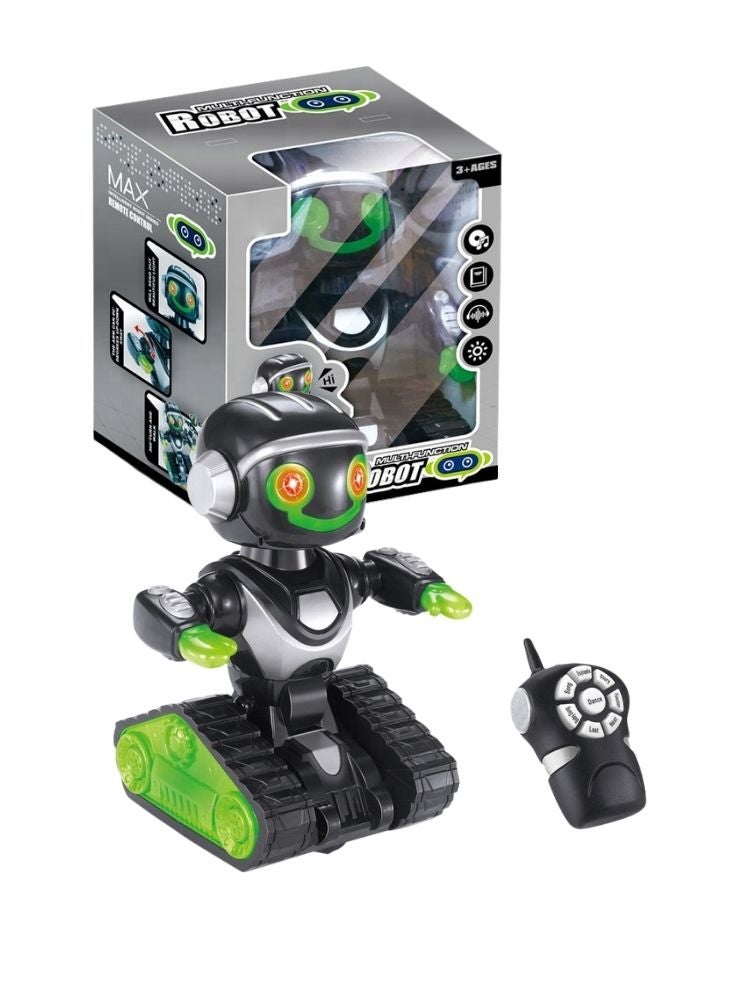 ROBOT Remote Control Robot Toy with LED Lights Smart RC Walking Robot Toy for Kids - Image 1