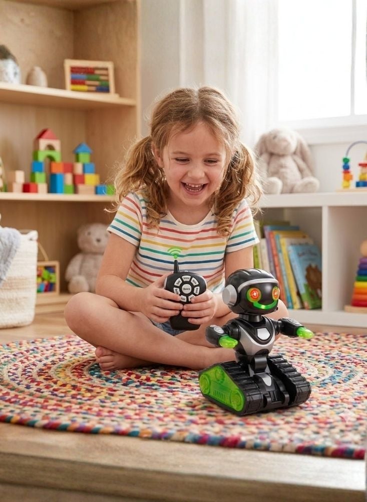 ROBOT Remote Control Robot Toy with LED Lights Smart RC Walking Robot Toy for Kids - Image 4