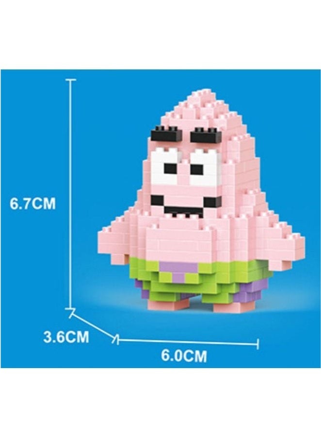 نكلوديون مجموعة من قطعتي بناء سبونج بوب، مناسبة للأعمار من ١٤ عامًا فما فوق، ٣٦٨ قطعة. - Image 3