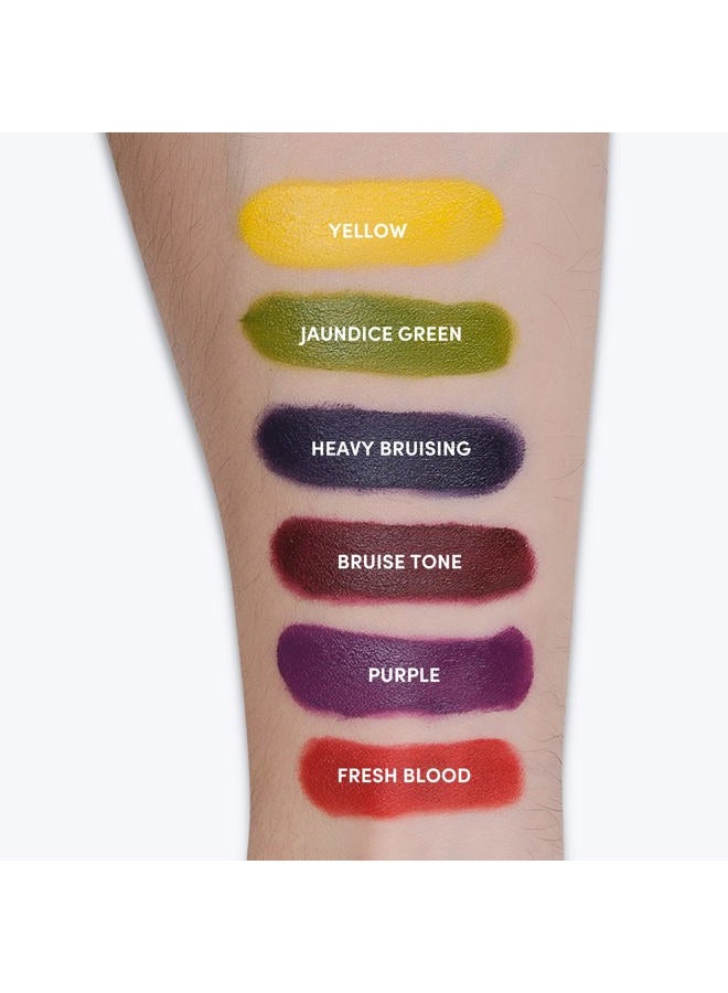 Narrative Cosmetics عجلة الكدمات للتأثيرات الخاصة، مكياج مسرحي وهالوين - 6 ألوان - Image 2