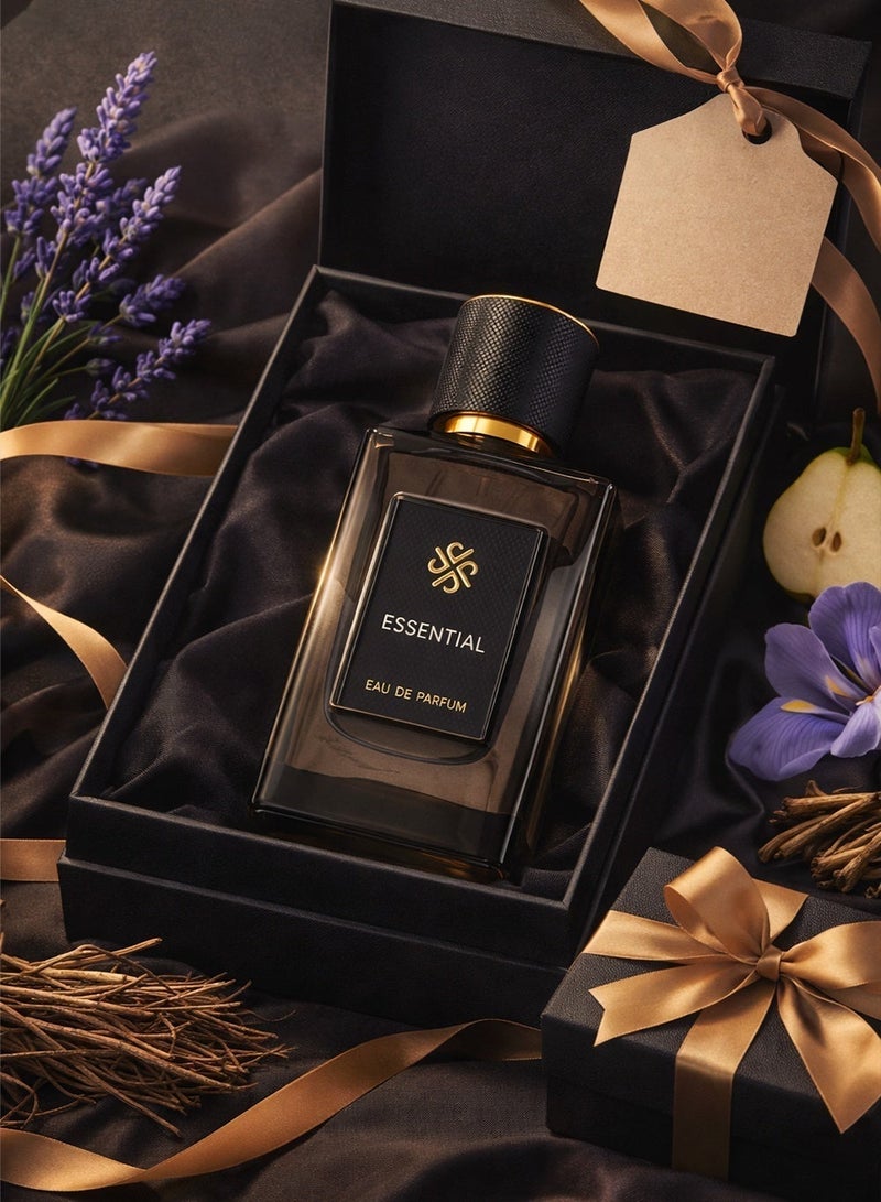 ديفينا عطر إسينشال فاخر للجنسين، ١٠٠ مل، أو دو برفيوم | عطر يدوم طويلًا للرجال والنساء | عطر للرجال والنساء بنفحات خشبية وزهرية - Image 5