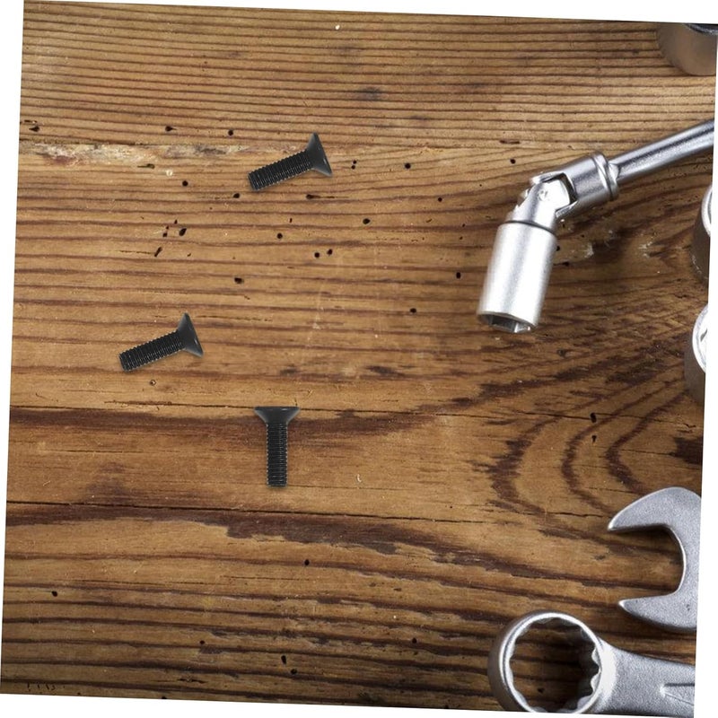 50 قطعة من مسامير رأس الخوابير الفولاذية الكربونية للاستخدام في تجميع أثاث الخشب والمعدن - Image 5