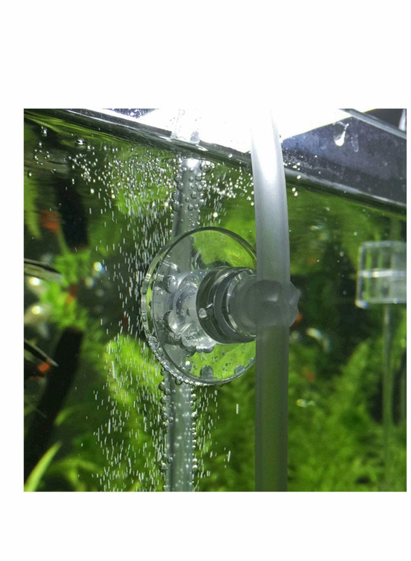 Air Pipe Suckers, Aquarium Fish Tank Sucker Holders, for Air Line Tube Hose Pump, Aquarium Suction Cups Airline Suction Cup for Fish Tank Tubing Clear Holders Clips Clamps, 20 PCS