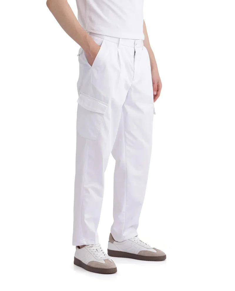 Rare Rabbit Men's Regular Fit Plain Trouser