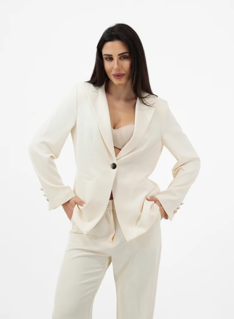 ELEGANT BEIGE BLAZER