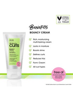 ALL ABOUT CURLS ALL ABOUT CURLS Bouncy Cream Styling | Touchable Soft Definition | Define, Moisturize, De-Frizz | All Curly Hair Types | Vegan & Cruelty Free | Sulfate Free | 5.1 Fl Oz  - Image 3