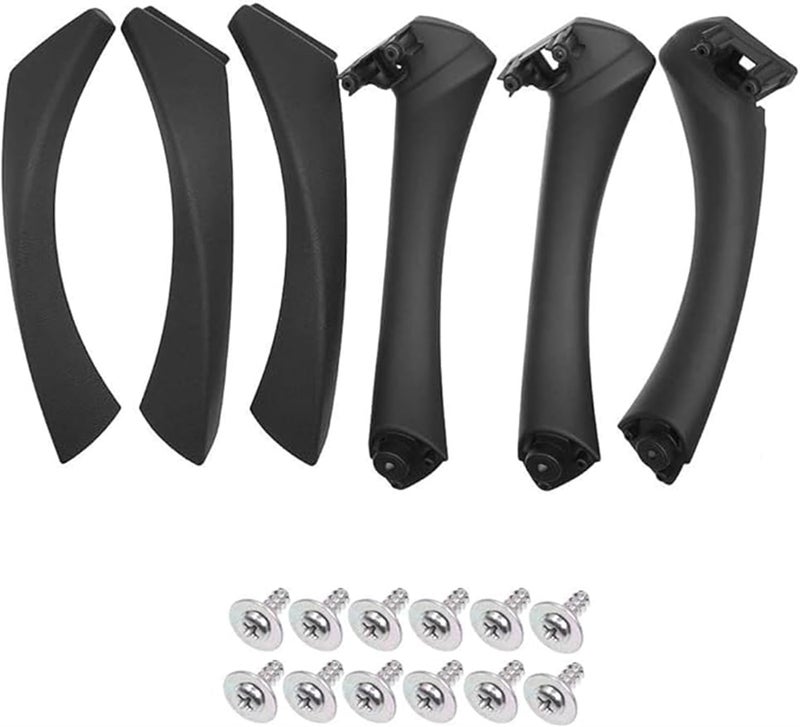 DEMULAX Car Interior Door Handle Trim Cover for BMW E90 E91 - Image 1