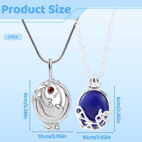 Plexaris Necklace for Women, 2PSC Stylish Chains for Women and Men, Long Silver Necklace Set with Pendant, Fashion Jewelry for Shopping, Party and Gifts - Image 2