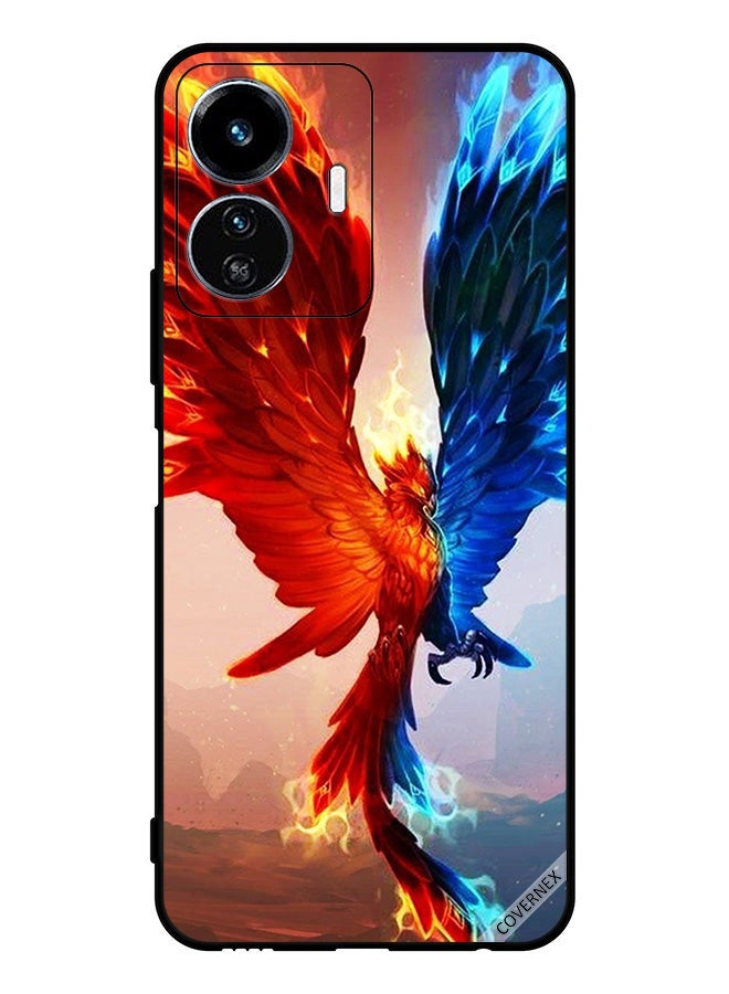 Covernex Protective Case Cover For vivo Y77 Fire And Water Eagle Wallpaper - Image 1