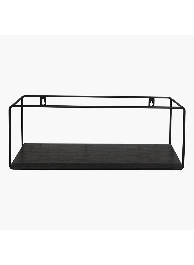 Home Box Urban Rectangular 1-Tier Metal Shelf 40 x 15 x 10 cm  - Image 3