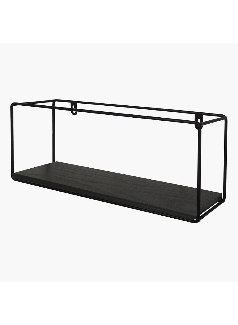 Home Box Urban Rectangular 1-Tier Metal Shelf 40 x 15 x 10 cm  - Image 2