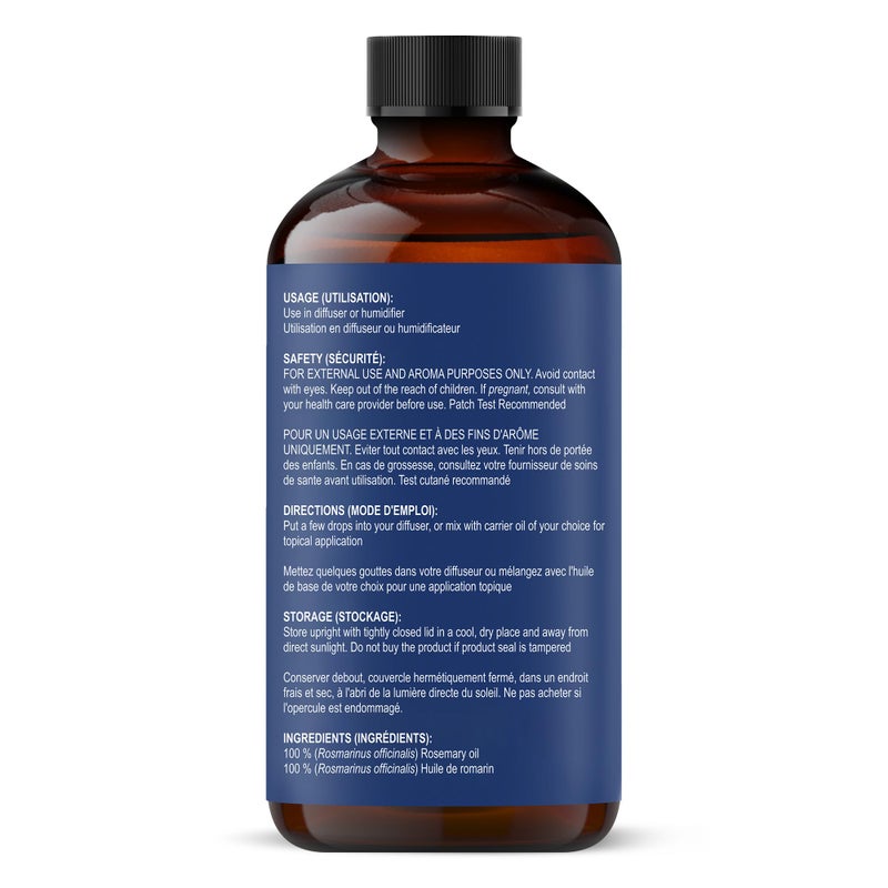 Botanic Hearth Rosemary Essential | 100% Pure and Natural | Premium Grade Essential Oil for Diffuser, Aromatherapy, Soap and Candle Making | Rosemary Oil | With Glass Dropper | 4 Fl Oz - Image 4
