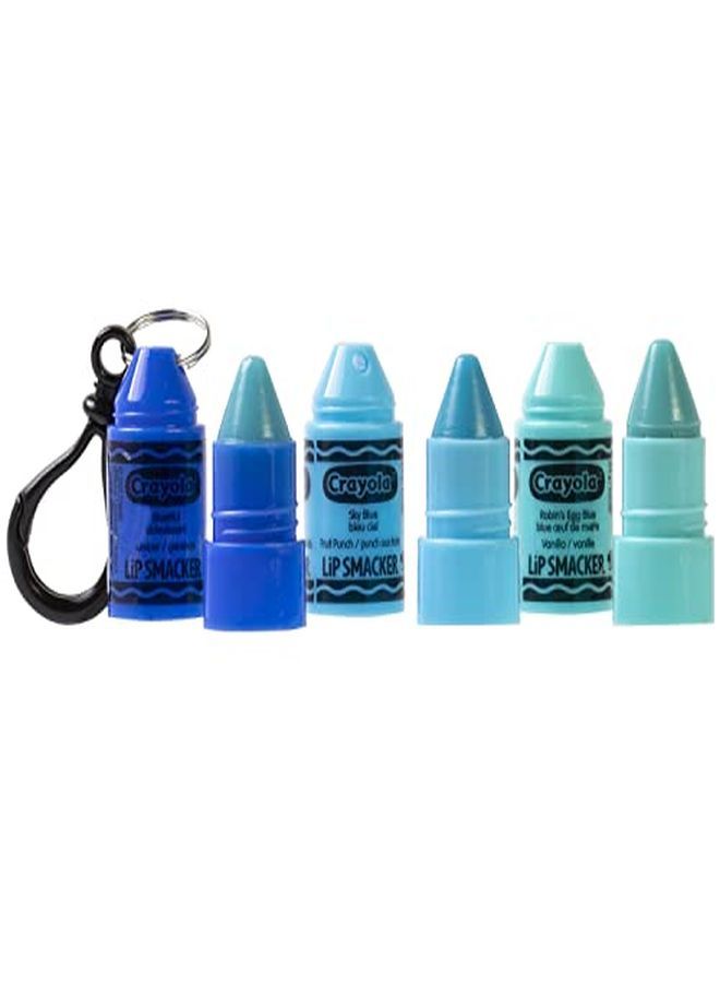 Lip Smacker Crayola Crayon Stackable Flavored Clear Lip Balm Blue - Image 3