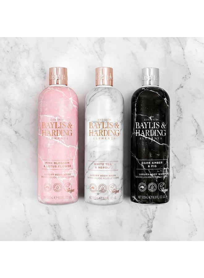 Baylis & Harding غسول الجسم الفاخر برائحة التين الداكن 500 مل | غني بالترطيب | معتمد من أطباء الجلد | معتمد نباتيًا - Image 4