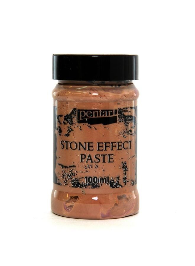 Pentart Stone effect paste 100 ml - brown granite