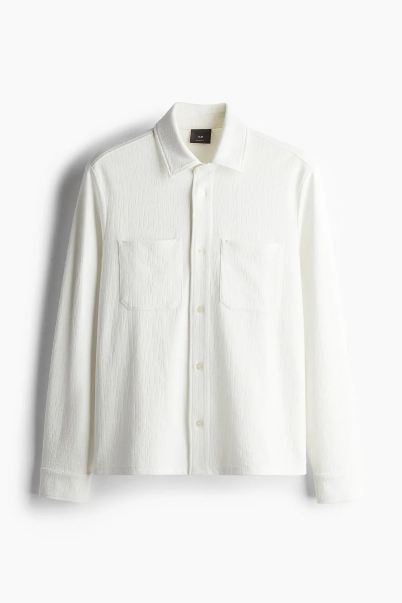 H&M Regular Fit Structured overshirt