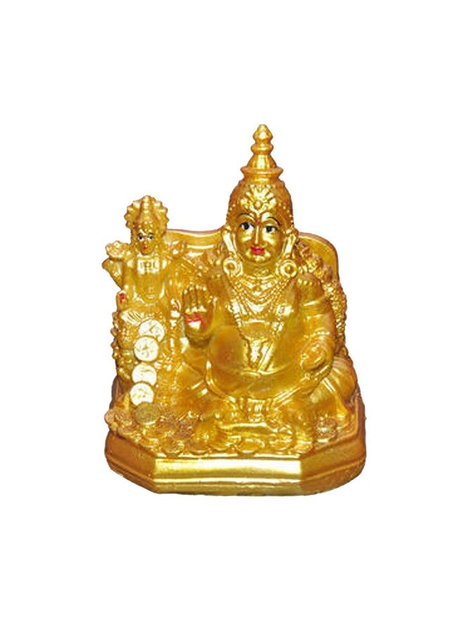 Kitlyn Laxmi Kuber Idol Diwali Pooja, God of Wealth for Success, Money & Increase in Finance - 10 cm - Image 3