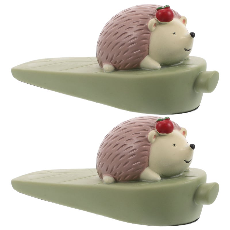 2pcs Cute Door Stoppers - Cartoon Animal Doorstops - Decorative Door Wedges for Indoor Room Home and Office Floor - Image 1