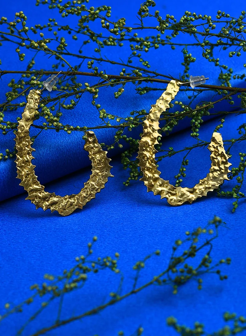 سوهي حلق نسائي عصري نصف دائرة مجوهرات