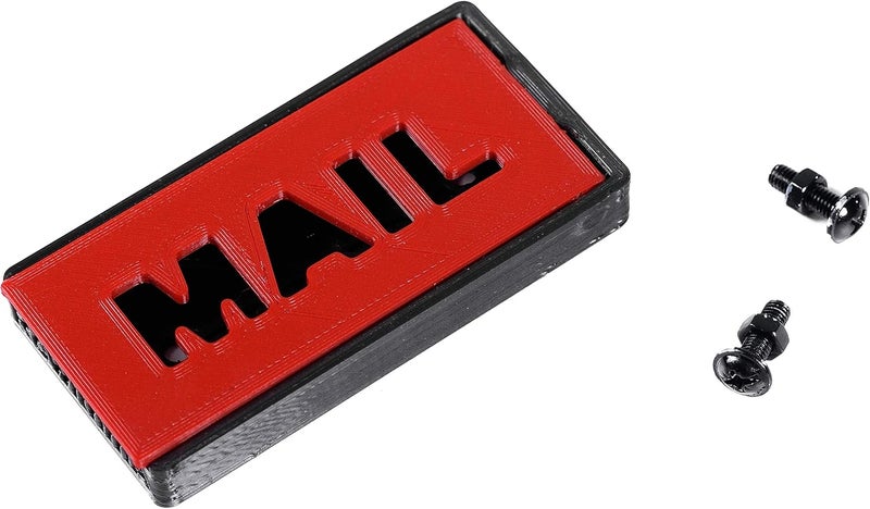 RowithmA Mailbox Flag Front Mount Flag 4" x 2" x 0,4", Stylish Replacement/Great on Brick/Stone Mailbox - Image 5