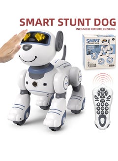 بيوينتي Remote Control Robot Dog Toy Programmable Smart Robot Dog for Kid Interactive Dancing Walking Singing Stunt Robot Dog Educational Toy Birthday Party Gift  - Image 1