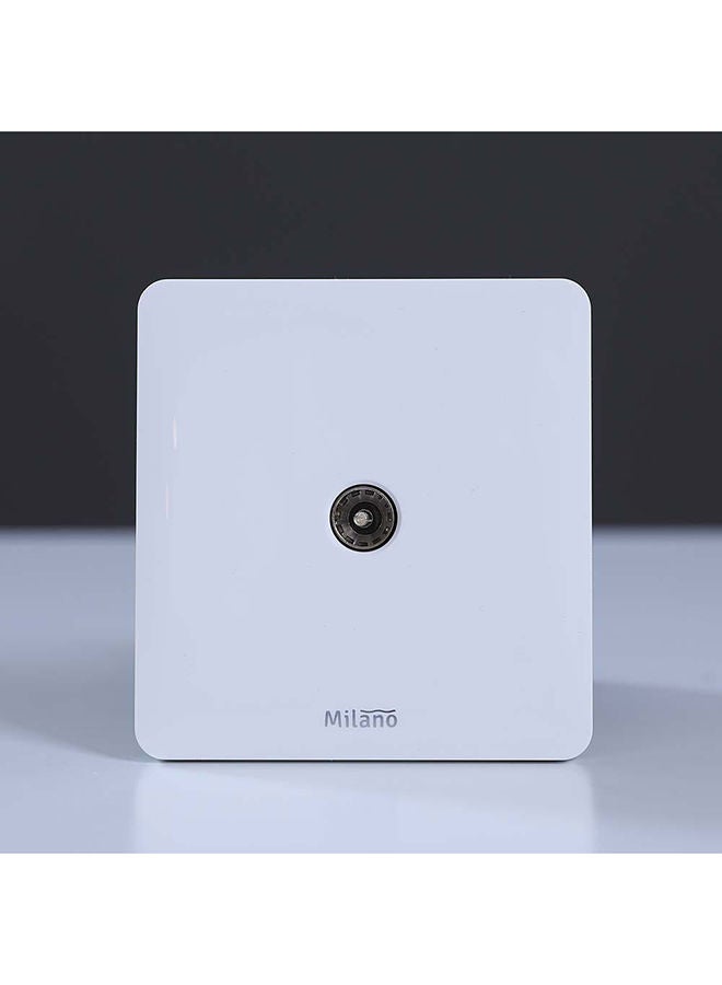 DANUBE HOME Danube Home - Milano Tv Socket Wh Ps - Image 1