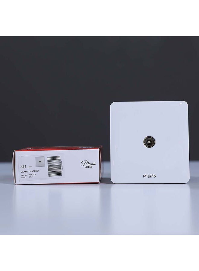 DANUBE HOME Danube Home - Milano Tv Socket Wh Ps - Image 3